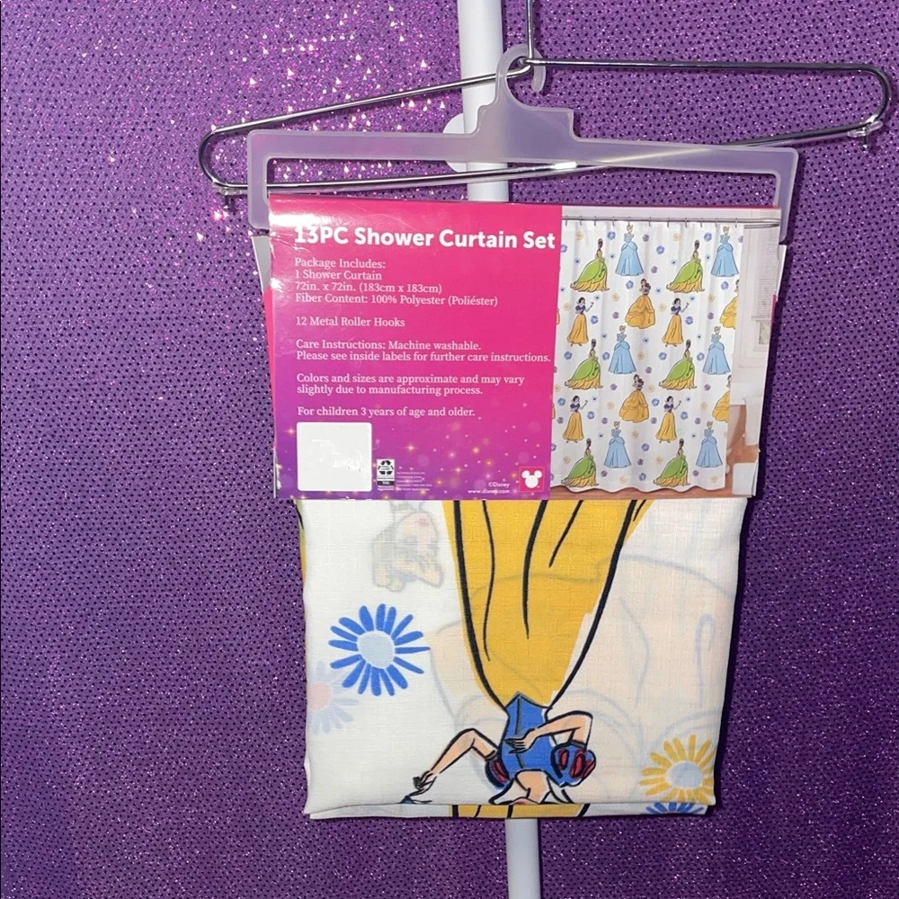 Disney Princess Shower Curtain Set